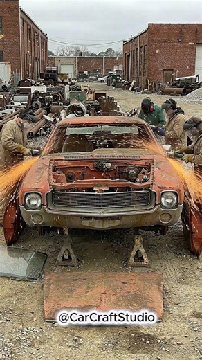 AMC Javelin Full Rebuild #transformation #carcraftstudio