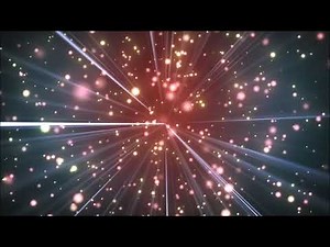 Bokeh Particles Moving Towards Bright Lightspot | Relaxing SCREENSAVER/ WALLPAPER