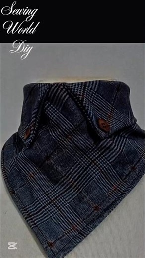 Easy Neck Bandana Sewing Tutorial ✂️ | Stylish & Practical Accessory #sewing