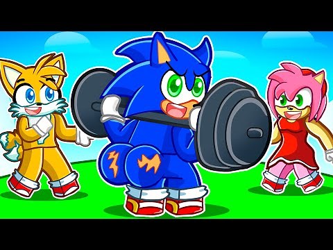 Roblox GYAT Simulator With Sonic, Tails, & Amy!