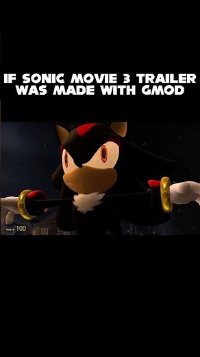 Sonic Movie 3 Trailer Remade In GMOD