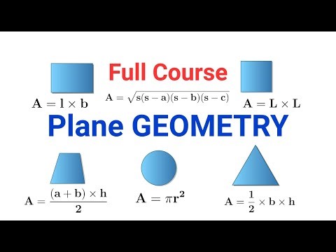 Complete Plane Geometry Course | Learn All Plane Shapes & Properties with Examples