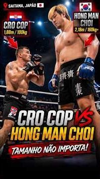 CRO COP vs GIGANTE 160KG 😱 #mma #ufc #fightnight