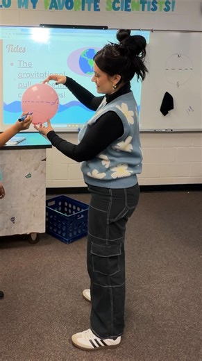 Nicole Marte on Instagram: "We talk about the Coriolis Effect in our Hydrology & Meteorology Unit, so this is a perfect demo! 🌎 #corioliseffect #scienceteacher #middleschoolscience #middleschoolscienceteacher #iteachscience"