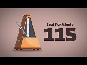115 BPM Metronome [1Hour]