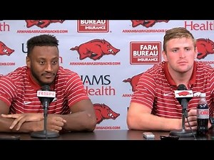 Simeon Blair & Bumper Pool presser after their first win of the season
