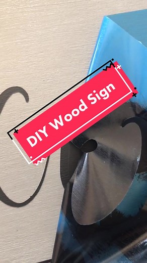 DIY wood sign✨ #MyRecommendation #UnwrapTheDeals #woodsign #homedecor #tutorialvideo #tutorial #cricuthacks #diydecor #cricutprojects #howtovideo #diy