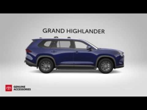 Toyota Grand Highlander Accessory Walkaround Video