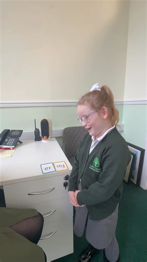 We are SO proud of this young lady who has been working hard in her phonics learning and has blown us away with her recent progress! What an absolute star! ⭐️💚 Little Wandle Letters and Sounds Revised | Laira Green Primary School