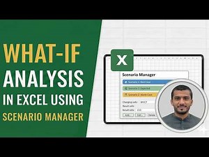 How to Compare Business Scenarios in Excel (Best vs Worst Case Model)