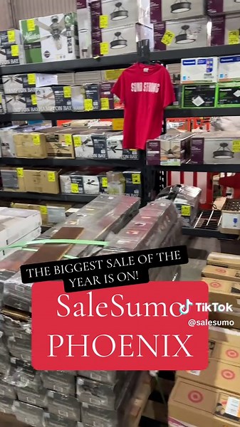 SaleSumo: 🚨 BIGGEST SALE OF THE YEAR IS HERE! 🚨 🛠️ Home Improvement Deals You Can’t Miss! 🛠️ Get MASSIVE savings on flooring, lighting, tile, and all your home improvement essentials. Upgrade your home for less with our biggest discounts ever! 🏷️ Flooring below cost 💡 Chandeliers & Pendant Lights slashed 🧱 Huge tile markdowns 📅 Open this weekend: Friday, Saturday & Sunday, 9-5! 📍 SaleSumo #Phoenix 🔥 Don’t miss out on these unbeatable deals! 🔥 #SaleSumo #BigSale #HomeImprovement #Floor