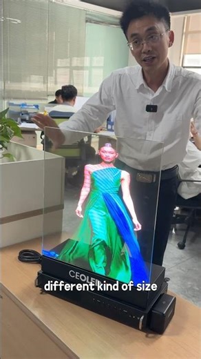 First transparent Micro LED OLED.#TransparentMicroLED #TransparentDisplay #OLED
