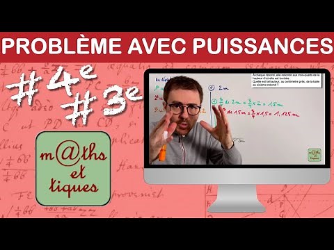 Solving a problem using powers (1) - Fourth - Third