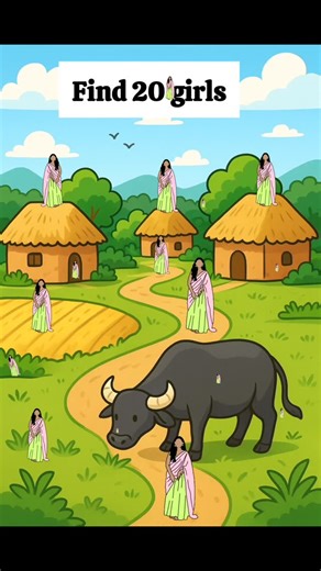 FindFun on Instagram: "Find 20 girls #find #find dancing girl #eyetestchallenge #eyetest #spotme #dance #trending #shortsviral #viralreels #reelsinstagram #iqtest"