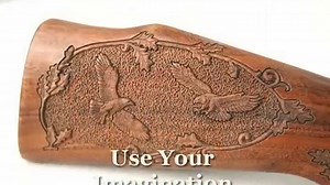 Wood Releif Carving Custom engraving Power Carving Carver