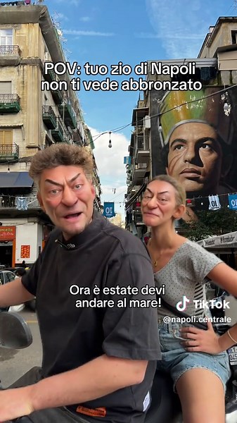 #napoli #napolicentrale #zio #ironia #italia #summer #estate #italy #viral_video