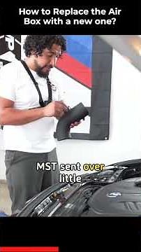 How to Replace AirBox Intake from your BMW