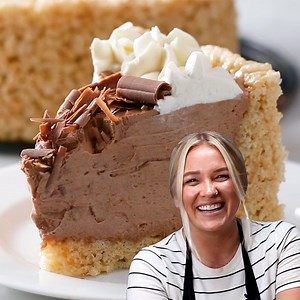 876K views · 2.4K reactions | Alix takes us behind the scenes on how to make her homemade rice cereal cheesecake! To check out more Tasty recipes subscribe to: https://bzfd.it/2YrgTJE | Tasty | Facebook