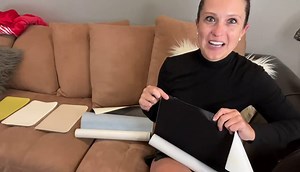 Fabric Repair Patches,Self-Adhesive Linen Fabric Patch,16x60 inch Fabric Patches for Furniture,Canvas Fabric Patch Sofa Repair Patch Kits for Couch Various Fabrics Repair and Decorate Black