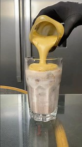 That golden swirl on top is everything 🤎☕️ #shorts