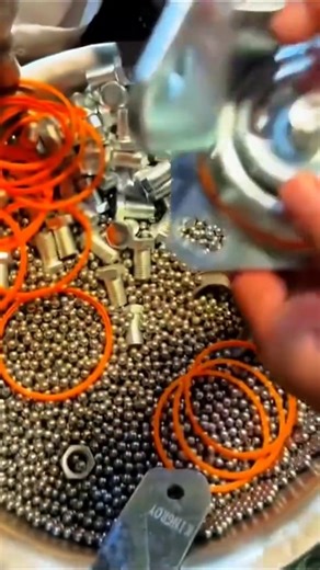 Real Engineerings | Engineering & Technology & Gadgets & DIY on Instagram: "The Smooth Swivel: Assembling the Heart of the Caster Wheel! ⚙️🔄 ​Witness the satisfying, high-speed assembly of a crucial mechanical component! This video provides a close-up look at the intricate process of building the swivel bearing mechanism for a heavy-duty caster wheel (the type found on carts, dollies, or industrial equipment). ​Engineering Smooth Motion ​The quality of a caster wheel lies entirely in its abilit