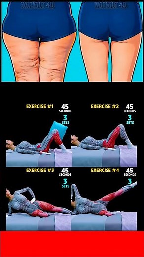 If You Have Saddlebags + Inner Thigh Fat + Thick Thighs, Do These Exercises Every Day