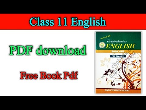 Pdf download English class 11 || How to download pdf book class 11 English