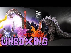 S.H. MonsterArts Shin Godzilla Awakening Fourth Form (2016) UNBOXING