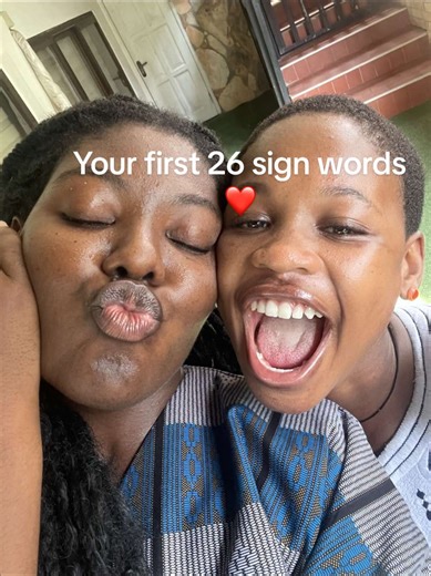 Relatives of Deaf kids , are you learning ???💃💃 ##Deaf #viral #fypシ #trendingvideo #ghanatiktok🇬🇭 @Miss P.