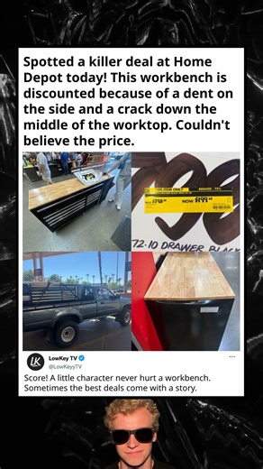 Killer Workbench Deal at Home Depot