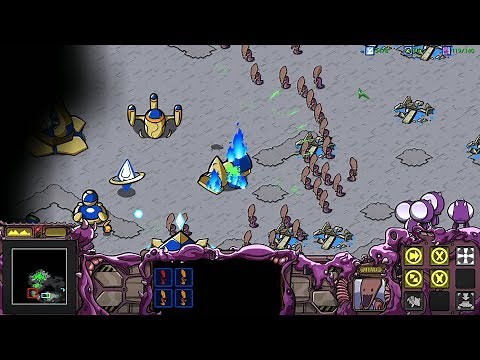 StarCraft: Cartooned (Carbot Remastered) BW Campaign Zerg Mission 10 - Omega