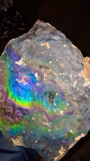 Giant Rainbow Hematite #crystals #minerals