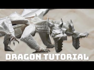 Origami Two Headed Dragon Tutorial | Collapse
