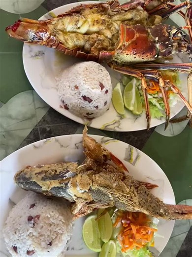 Let’s start the day with our fresh seafood prepared in different flavors we are located in secret beach wet n wild is the place to be .