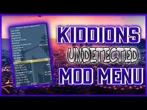 GTA 5 ONLINE 1.60 PC FREE MOD MENU | Kiddions Modest Menu v0.9.3 | Full Showcase + How to Install!