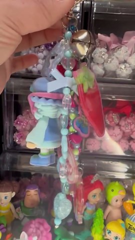 Blueberry Girl Junky Bagcharm/keychain - Etsy