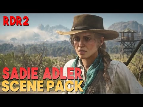 Sadie Adler Scene Pack || RDR2 || 1080p, 60FPS