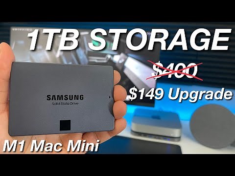 M1/M2/M4 Mac Mini - Save Money and Upgrade to 1TB SSD Storage with an External Drive 💰