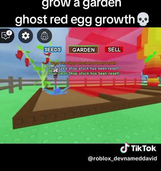 Creciendo Fantasmas en Grow A Garden de Roblox