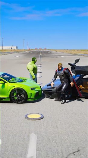 GTA V : Hulk vs Thor, who is richer | 294 | #shorts #youtubeshorts