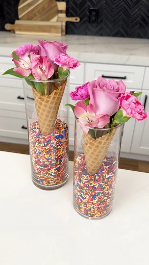 188K views · 1.3K reactions | Easy decoration for spring I make floral centerpieces perfect for spring | Justine Kameron | Facebook