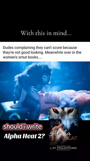 So, who would like to see #alpha Heat continue, this time with a little #monster action thrown in? #bookstagram #monstersmut #werewolf #paranormal #booklover #booklove #book #bookshelf #bookish #booktok #bookworm | LMMountford | Facebook