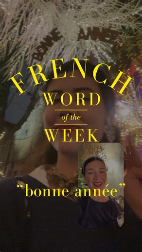Jamie Beck | "BONNE ANNÉE", meaning "HAPPY NEW YEAR" — that’s our French Word of the Week with @louisepascal! 🇫🇷✨ Can you say it like a true Parisian?... | Instagram