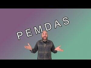 PEMDAS Song - Order of Operations