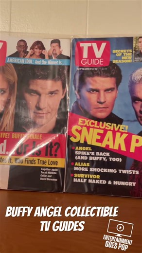 Buffy The Vampire Slayer | Angel Collectible TV Guide Magazines #buffyverse #buffy #2000snostalgia