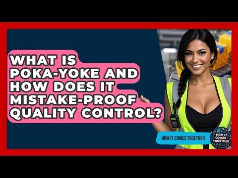 What Is Poka-yoke And How Does It Mistake-proof Quality Control? - How It Comes Together