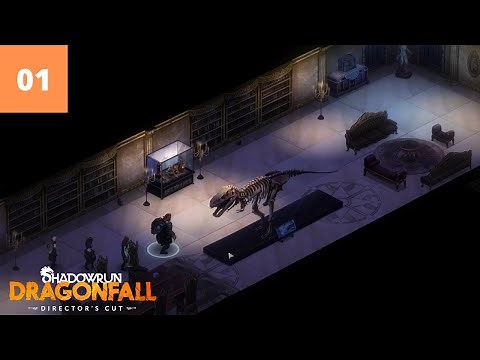Shadowrun Dragonfall 100% (Very Hard) Walkthrough Part 1 - Harfeld Manor Run (No Commentary)