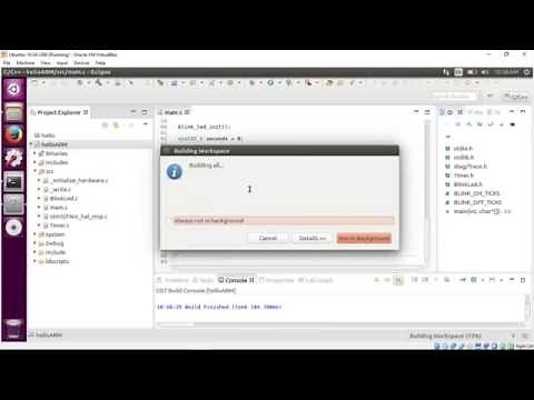 Create Hello World using GCC ARM Embedded in Eclipse