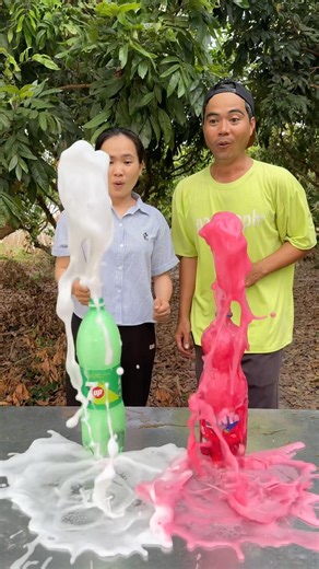 Fanta VS mentos, Mentos vs 7up
