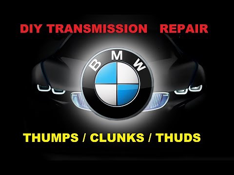 DIY BMW E60/63/64 transmission hard shift repair 545 645 5 6 series